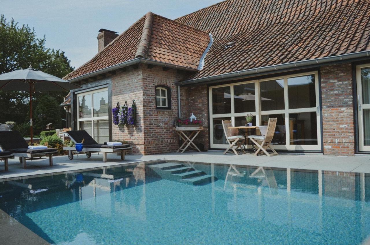 La Maison Des Papillons Deerlijk Dış mekan fotoğraf